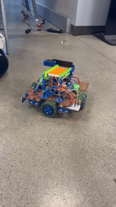 Competition day robot photo 2