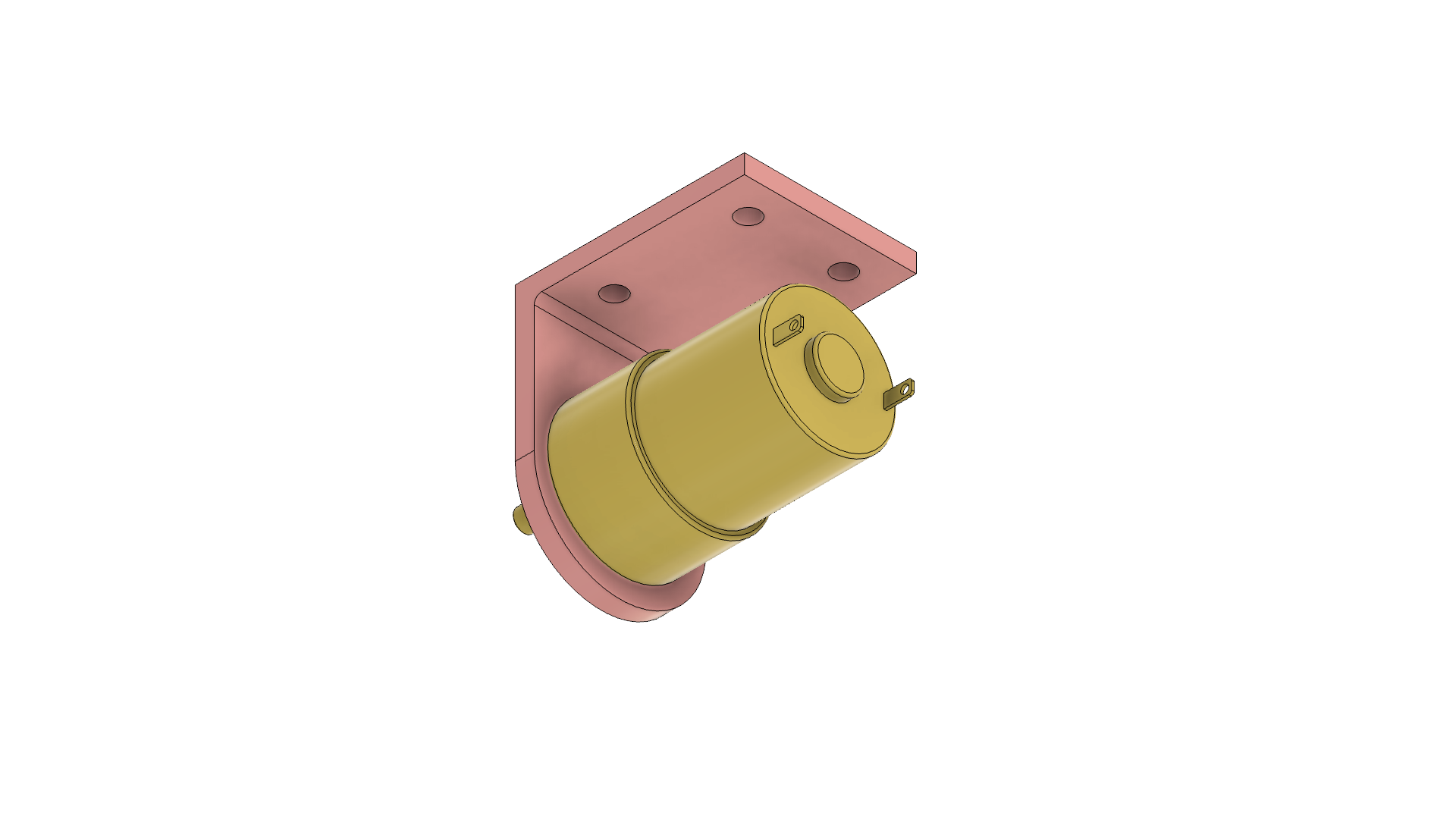 Motor mount CAD 2