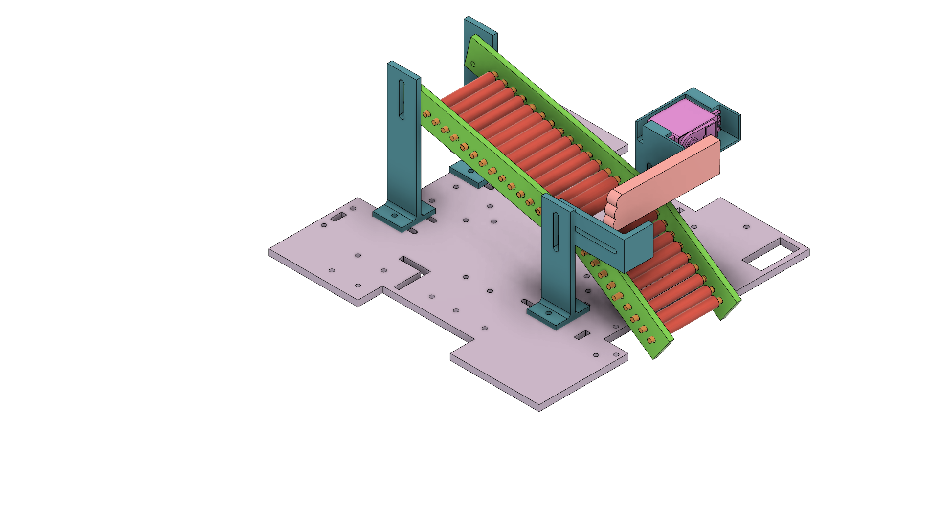 Servo gate design